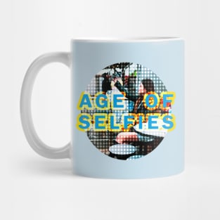 Age of selfies and cell phone cameras Mug